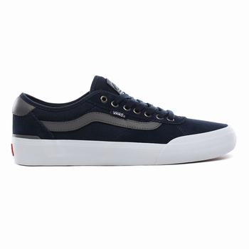 Férfi Vans Chima Pro 2 Deszkás Cipő VA6302184 Kék